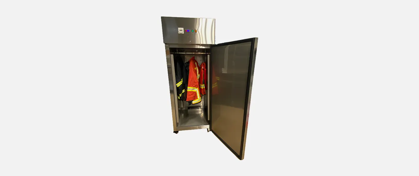 ARMOIRE DE SÉCHAGE ET DE DÉSINFECTION / DEPOLLUTION HAP 1 PORTE